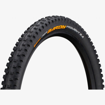Покрышка Continental Der Baron 2.4 Projekt, 26&quot;x2.40, 60-559, Foldable, BlackChili, ProTection Apex, Skin, 900гр., черный