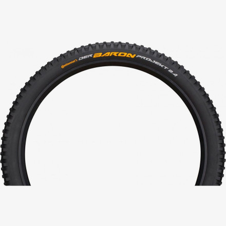 Покрышка Continental Der Baron 2.4 Projekt, 26&quot;x2.40, 60-559, Foldable, BlackChili, ProTection Apex, Skin, 900гр., черный