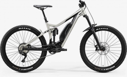 Велосипед MERIDA 2020 eONE-SIXTY 500SE SILK TITAN/BLACK