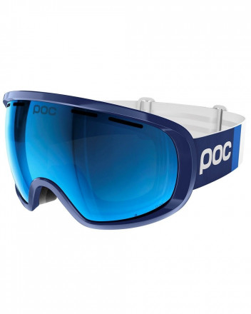POC Fovea Clarity Comp горнолыжная маска Lead Blue/Spetris Blue