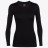Футболка с длинным рукавом Icebreaker 260 Tech LS Crewe WMN Black