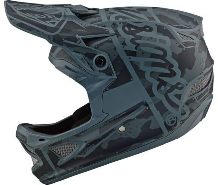 Вело шлем TLD D3 Fiberlite Factroy [Camo Green]