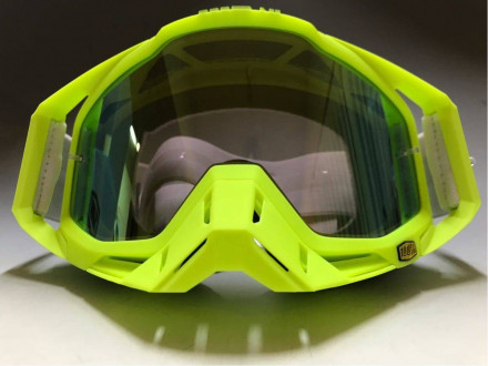 Мото очки 100% RACECRAFT Goggle GP21 - Mirror Gold Lens