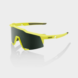 Велосипедные очки Ride 100% SpeedCraft SL - Soft Tact Banana - Black Mirror Lens, Mirror Lens