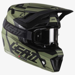 Мотошлем LEATT Helmet Moto 7.5 + Goggle [Cactus]