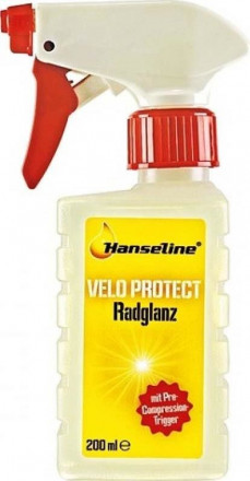 Средство для ухода за велосипедом с распылителем Hanseline Velo Protect Radglanz, 200мл