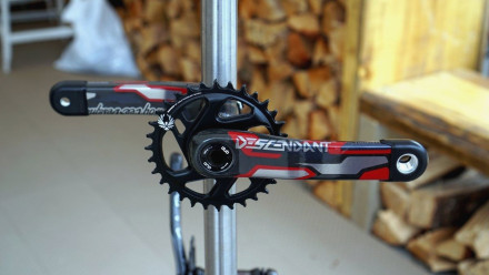 Шатуни TRUVATIV Descendant Troy Lee Designs DH DUB83 36Т Червоний