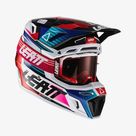 Мотошлем LEATT Helmet Moto 8.5 + Goggle [Royal]