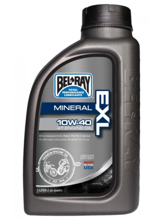 Масло моторне Bel-Ray EXL Mineral 4T Engine Oil [1л], 20w-50